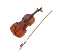 4/4 Matte Violin 4/4 Violin Matte Pattern Acoustic Solidwood Professional Fiddle with Hard Case Bow for Beginners