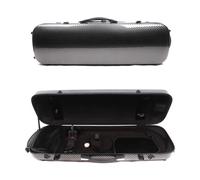 4/4 New violin Case Carbon fiber case for Violin Oblong Shape Strong Light Full size with music Sheet Bag Thick padding with Back strap