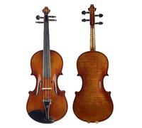 4/4 One Piece Back Violin Varnished Violin Good Flamed Violin 4/4 Violon 4/4 Violin Professional Use Free Case And Bow