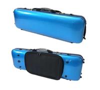4/4 Professional Violin Carbon Fiber Coded Lock Hard Case With Spectrum Bag Hard Shell Storage Backpack(Type20)