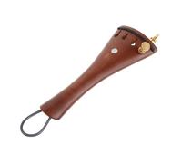 4/4 Rosewood Violin Tailpiece with Integrated Fine Tuners Brown