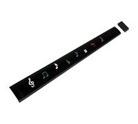 4/4 Size Ebony Fingerboard Violin Fiddles Accessory Fretboard Replacement Violin Fiddle Finger Guides Fingerboard Replacement