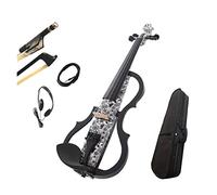 4/4 Size Mark Wood Music Instrument Shadow Pick Up Carbon 3-band Equipment Electric Violin Violin (Color : B)
