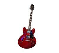 4/4 Size Semi Hollow Body Electric Guitar 6 Strings With Touring Bag Beginner Electric Guitar