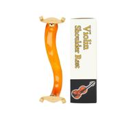 4/4 Size Wood Violins Fiddles Shoulder Rest Height Adjustable Feet Pad Musical Instrument Accessories Fiddles Rest Comfortable Design Adjustable Height Nonslip Grip