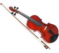 4/4 Solid Basswood Violin Antique Acoustic Violin Starter Kit - Full Size Violin