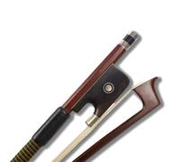 4/4 Viola Bow Brazilwood stick Ebony Frog Natural HorseHair inlay Pearl Eye Pattern well balance