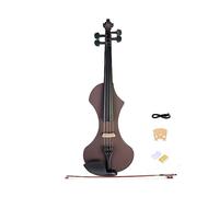 4/4 Violin Bow Stringed Instrument Electric Fiddle 4 String Violino Electronic Violin W/Piezo Electric Preamp Kit