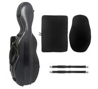 4/4 Violin Carbon Fiber Case Light Weight Waterproof with Soft Padding and Storage Compartment for Optimal Protecting Professional Violin Case