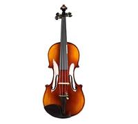 4/4 Violin Carved Handmade Violin Flamed Violin Case And Bow