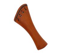 4/4 Violin Fine Tuner Tailpiece, Fiddle Bevel String Tail Piece Made of Jujube Wood, Essential Violin Accessories