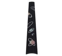 4/4 Violin Fingerboard, Colorful Shell Inlay Replacement Part, Ebony Violin Fingerboard, Easy Installation, Good Decoration for Stringed Instrument (Planet)