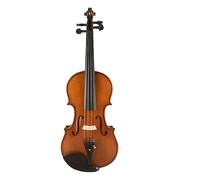 4/4 Violin Flamed Back 4/4 Violin Excellent Flame Free Case And Bow