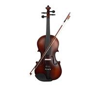 4/4 Violin For Beginner Wooden Matte Violin Bow Case Set Music Lovers Playing Musical Instrument