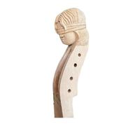 4/4 Violin Head Neck 4/5 String Maple Carving Old Man/horse/dragon/woman Head Violin accessories kit(4 Strings2)