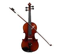 4/4 Violin Instrument With Hygrometer Square Box For Beginner Professional Examination