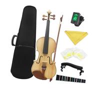 4/4 Violin Maple Panel Original Soundtrack Case Solid Wood Suitable For Beginners Standard Violin(Set2)