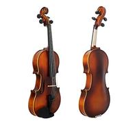 4/4 Violin Maple Wood Beginner Violin With Shoulder Rest Box Strings Handle Sticker Loudspeaker Parts Set