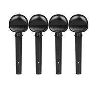 4/4 Violin Peg Set Durability Rosewoods Tuning Keys With Ergonomic Design For Easy String Violin Tuning Pegs Solid Wood