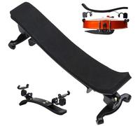 4/4 Violin Shoulder Rest for / 3/ Size with Adjustable Feet Collapsible Foam Pad Chin Rest