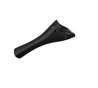 4/4 Violin Tailpieces Fiddle Tail Piece Carved Inlay Shell Ebony Rosewood Jujube Tailpiece (Color : Ebony 14)