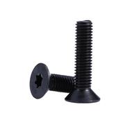 4-40pcs M3/M4/M5/M6/M8/M10 High Strength Carbon Steel Countersunk Torx Machine Screws, M4x25mm(20pcs)