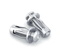 4-40pcs Petal Screws Metal Jack Nuts Rivet Expansion Nut Plugs Anchors Lock Bolt Nut Fix Screw Rivetnut Clamp Wall Fastener M4 M5 M6 M8(40PCS,M4x25mm)
