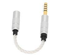 4.4mm Balanced to 3.5mm Stereo Cable Male to Female Headphone Adapter Cord for NW-ZX300A NW-WM1A NW-WM1Z PHA-2A Player