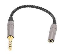 4.4MM to 3.5MM Adapter, 4.4MM Balanced Male to 3.5MM Stereo Female Adapter Cord Headphone Adapter Cable Headphones Plug Adapter, Gold Plated Adapter