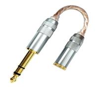 4.4mm to 6.35mm Audio Female to Male HIFI Stereo Balance for Audio Decoding