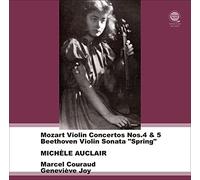 モーツァルト : ヴァイオリン協奏曲第4&5番 / ミシェル・オークレール&シュトゥットガルト・フィルハーモニー管弦楽団 (Mozart : Violin Concerto No.4 & 5 / Auclair (violin) & Stuttgart Philharmonic Orchestra) [CD] [国内プレス] [日本語帯・解説付き]