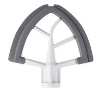 4.5-5 Quart Flex Edge Beater, Compatible for KitchenAid，Flat Paddle Tilt-Head Stand Mixer with Flexible Silicone Edges Bowl Scraper