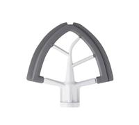 4.5-5QT Flat Beater Blade with Silicone Edges Bowl Scraper,Compatible for Kitchenaid， Accessories