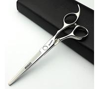 4.5/6/6.5/7/7.5 inch Professional Hair Clipper Set, Stainless Steel Sharp Hair Clippers, Exclusive for Hairdressers. (6.5-in Cutting Scissors)