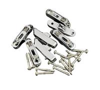 4/5/6/7/8-String Individual Guitar Bridge 10.5x49.5mm Single String Bridge Body Trough String Split Guitar Bridge Guitar Parts (Color : Chrome 7pcs)