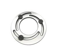 4/5/6/8/10 Inch Adjustable Soft Jaw Boring Ring Hydraulic Three Jaw Chuck Jaw Trimmer(6 Inch)