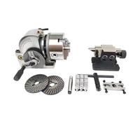 4/5/6/8" Dividing Head, Precision Indexing Heads for Three-Jaw Chuck Milling Machines, Suitable for Milling, Grinding, and Drilling Applications(8in/200mm)