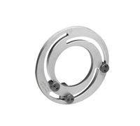 4/5/6/8 inch Jaw Boring Ring Three-Jaw Chuck Steel Adjustable Soft Jaw Boring Ring for CNC Machine Tool Chuck Soft Top Jaws Bore Repair Claw Device(6 inch)
