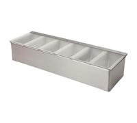 4/5/6 Compartment Condiment Holder - Storage Organiser for Bar, Pubs, Kitchens