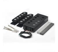 4/5/6-String Bass Humbucker Pickup Kits- Ceramic/Plastic Bobbin/ 9.5MM Pole Piece/4C Cable Open Bass Kits(5-String)