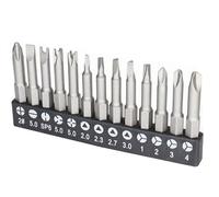 4/5/7/13Pcs Precision Y U Shaped Triangle Screwdriver Magnetic Bit 1/4in Inner Cross Three Points Screw Driver Security Tip for Power Drill