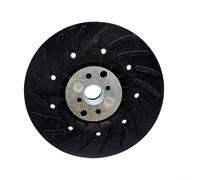 4.5-7inch Backing Pad for Sanding Discs on For Angle Grinders with Lock Nut and Cooling Holes for Operational Efficiency (4.5inch)