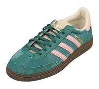 (4.5) adidas Handball Spezial Womens Fashion Trainers in Green Pink