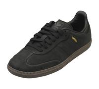 (4.5) adidas Samba Womens Casual Trainers in Black Gum