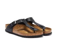 (4.5 (Adults')) Birkenstock Gizeh 43691 Womens Black Shoes