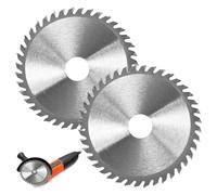 4.5" Angle Grinder Circular Saw Blade, 40 Teeth Specialized Blades Premium Circular Fine Cutting Wood Woodworking Saws Blade 115mm*40mm Multi-Material TCT Blade for Metal and Plastic