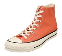 (4.5) Converse Chuck 70 Hi Unisex Fashion Trainers in Peach