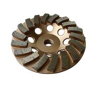 4.5" Diamond Grinding Wheels for Concrete or Masonry, 18 Turbo Segments, 30/40 Grit, Medium Bond, 5/8"-11 Arbor
