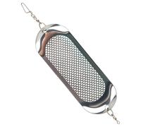 4.5 in / 12 cm Salmon Fishing Dodgers Flashers, Iron, Chrome/Silver Plated, with Swivels, Trolling Lure
