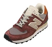 (4.5) New Balance 576 Made In England Mens Casual Trainers in Burgundy
